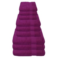 Julie Julsen Handtücher 9-Handtücher-Fuchsia, Baumwolle (9-St) lila