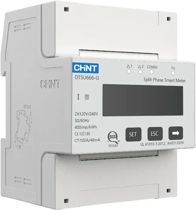 Chint DTSU666 100A/40mA 3-phasig Stromzähler