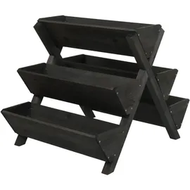 Proregal Pflanztreppe 56 x 56 x 70 cm Anthrazit
