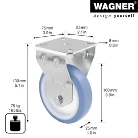 Wagner System Bockrolle 75 kg