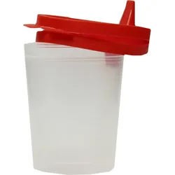 Urinbecher mit Schnappdeckel 1 St