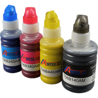 Ampertec 4 Ampertec Nachfülltinten ersetzt Epson C13T06B140-440 113 4-farbig