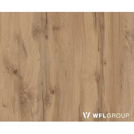 WFL GROUP Esstisch Rund Groß XXL Ausziehbar im Loft-Stil – 100 bis 300 cm – Extra Lang Ausziehtisch mit Weißen Holzbeinen, Industrieller Tisch für 5-1... - Braun