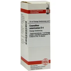 Ceanothus Americanus D 4 Dilution 20 ml