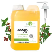 B.O.T cosmetic & wellness Jojobaöl Bio Rein Kaltgepresst 1000 ml