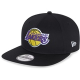 New Era Los Angeles Lakers NBA Essentials Black 9Fifty Snapback Cap - M - L