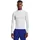 Under Armour HeatGear Armour Mock langarm Trainingsshirt Herren 100 white/black L