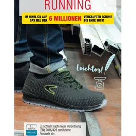 COFRA Monti S3S, Halbschuhe, Aluminiumkappe, Textilmaterial, Gr. 41