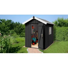 Weka Schwedenhaus 348 1,62 x 1,68 m anthrazit
