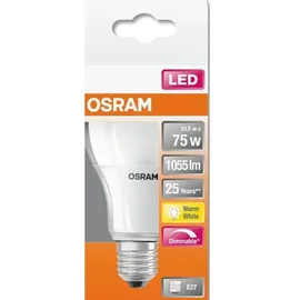 Osram LED-Birne 9W E27 warmweiß