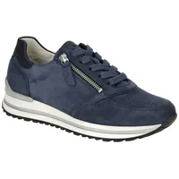 Gabor comfort Sneaker, Schuhe blau river H-Weite 66.528.26 für Damen, blau, Gr. 39 EU / 6 UK