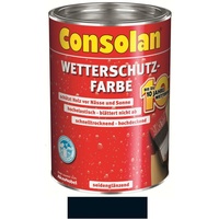 Consolan Wetterschutz-Farbe Schwarz 10 Liter NEUWARE Art. Nr. 5087493