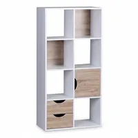 KADIMA DESIGN Bücherregal MASSA 60 x 120 x 29 cm Weiß