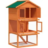 vidaXL Kaninchenstall 80 x 71 x 160 cm