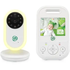 LEAPFROG LF2423 Baby Monitor with Camera, Long Range, 2.8 Inch Video LCD Display, 2X Zoom, Temperature Sensor, Noise Activation Mode, Intercom, Long Battery Life, 720p