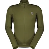 Scott Gravel Warm Merino Langarm-trikot - fir green - S