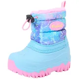 Playshoes Winter-Bootie Regenbogen Blau/Türkis 28/29