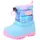 Playshoes Winter-Bootie Regenbogen Blau/Türkis 28/29