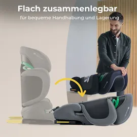Kinderkraft Xpand 2 i-Size With Isofix System 100- Kindersitz 150 Cm - Rocket Grey - One Size