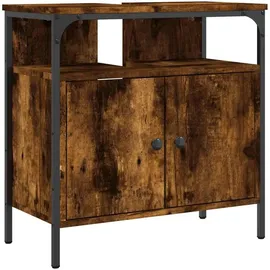 vidaXL Waschbeckenunterschrank 60 x 60 x 30 cm Braun