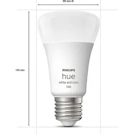 Philips Hue White & Color Ambiance E27 1100 lm 2 St.
