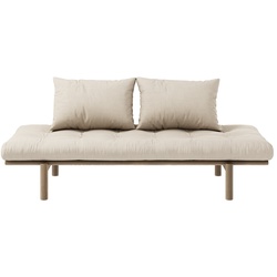 KARUP Design - Pace Daybed, Kiefer carobbraun / beige (747)