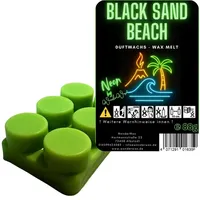 WonderWax Duftwachs WonderWax® Neon Duftriegel 6 x Duftwachs Kreise (Black Sand & Beach), Duftrichtung: Black Sand & Beach