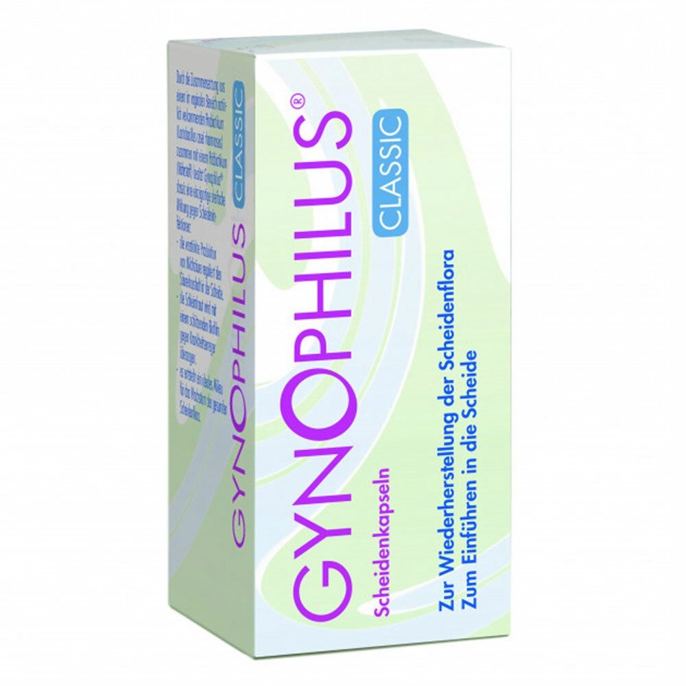 Gynophilus® Classic Scheidenkapseln Vaginalkapseln 14 St 14 St Vaginalkapseln