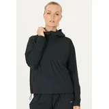 ATHLECIA Laufjacke "Amis", Damen, Gr. 40, schwarz, 79% Polyamid, 21% Elasthan, unifarben, normal, ohne Ausschnitt, Jacken, in dehnbarer und bequemer Qualität
