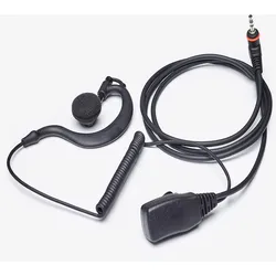 Headset für Walkie-Talkie Kinkenstecker 2,5mm, integriertes Mikrofon SOLOGNAC 500, EINHEITSFARBE, EINHEITSGRÖSSE