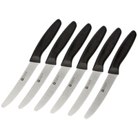 Zwilling Twin Grip Messer-Set, 6-teilig, Küchenmesser, Klingenlänge: 12 cm,