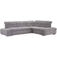 sit&more Ecksofa Pales mit Bettfunktion, Grau