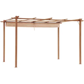 Konifera Pergola Tilos 3 x 2,16 m Braun