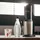 Sodastream Crystal 3.0 schwarz + 2 Glaskaraffen + Zylinder