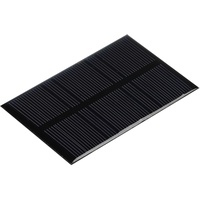 sourcing map 1Stk. Sonnenkollektor Mini Solarpanel Zelle 5,5V für DIY Projekte mit elektrischer Energie 120mA 0,66W 84,5mm x 55,5mm