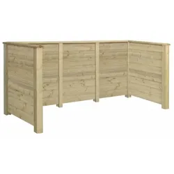 PLUS Plank Profil Mülltonnenverkleidung