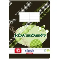 Herlitz Vokabelheft A5 Lineatur 53 32 Blatt