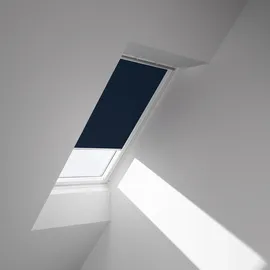 VELUX Verdunkelungsrollo DKL MK04 1100 uni dunkelblau/weiß