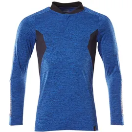 Mascot Polo-Shirt, mit COOLMAX® PRO, Langarm L azurblau/schwarzblau