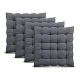 BestLivings Sitzkissen 40 x 40 cm grau 4-tlg.