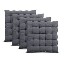 BestLivings Sitzkissen 40 x 40 cm grau 4-tlg.