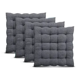 BestLivings Sitzkissen 40 x 40 cm grau 4-tlg.