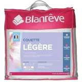 les tendances Leichte Mikrofaser-Bettdecke 140 x 200 cm Weiß