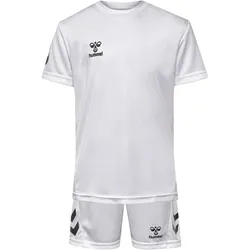 hummel hmlLOGO Sport-Set Trikot+Shorts Kinder 9001 - white 152