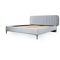 Fun Möbel Polsterbett Doppelbett MIAMI 140x200cm Komplettset in Stoff