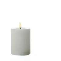 MARELIDA LED Kerze LINA - Rustik-Optik - Echtwachs -
