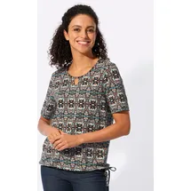 Inspirationen Druck-Shirt Schwarz 38