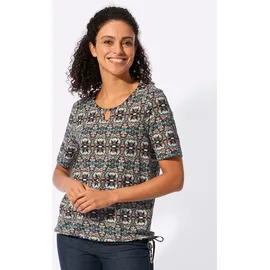 Inspirationen Druck-Shirt Schwarz 38