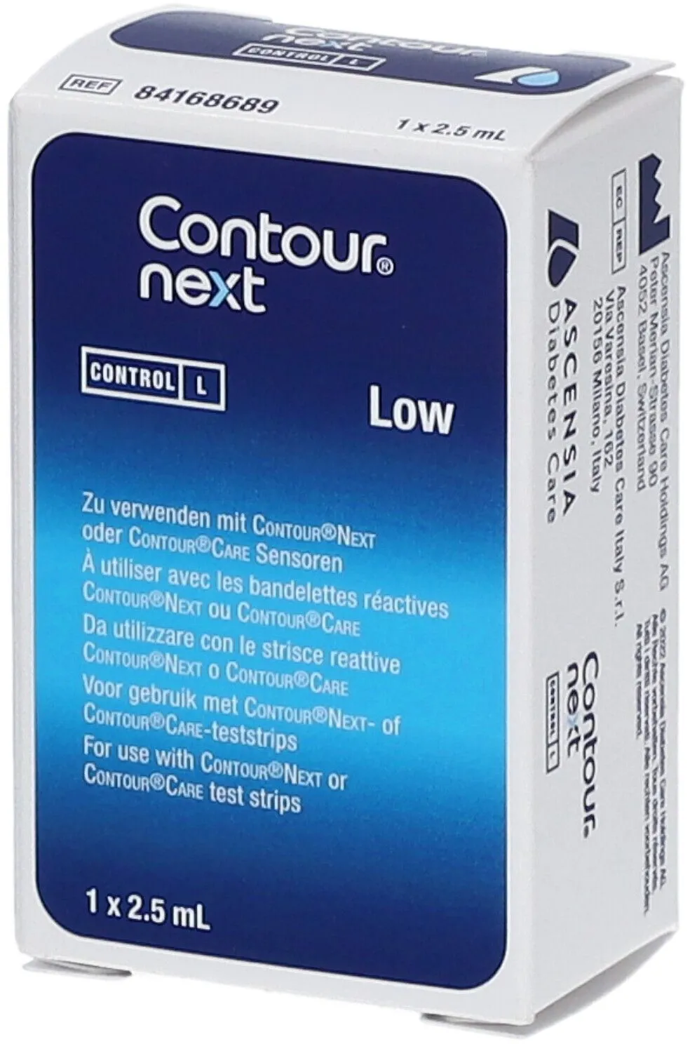 Contour® Next Kontrolllösung niedrig