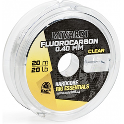 Mivardi Fluorocarbon Carp Fishing Line 20m Clear - 0.35mm
